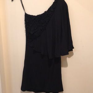 Sky one shoulder top.